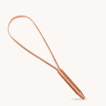 Art of Vedas Pure Copper Tongue Scraper - Ayurvedic Oral Hygiene Tool for Tongue Cleaning and Fresh Breath