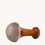 Art of Vedas Kansa Wand Close-Up - Ayurvedic Handcrafted Bronze and Wood Facial Massage Tool for Marma Therapy