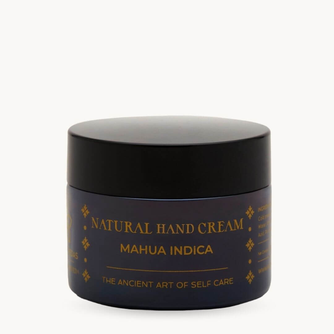 Art of Vedas Natural Hand Cream with Mahua Indica - Ayurvedic Moisturizing Hand Care Cream for Soft and Nourished Skin