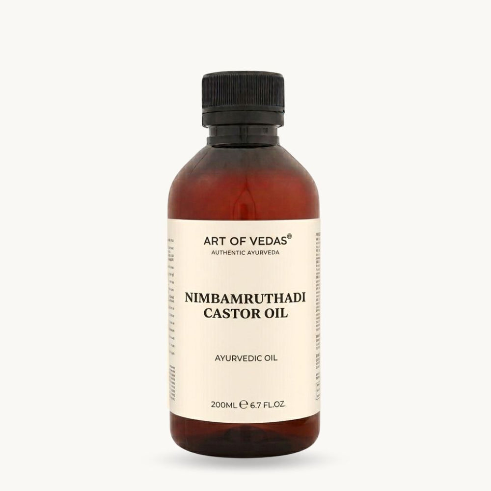 Art of Vedas, Nimbamruthadi Eranda Thailam, 200 ml, klassinen ayurvedinen Thailam
