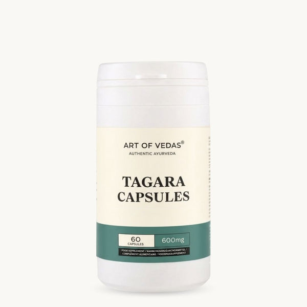 Art of Vedas, Tagara Capsules, ayurvedinen ravintolisä
